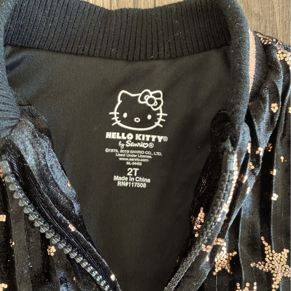 Hello Kitty Velvet Jacket 2T - Picture 5 of 5